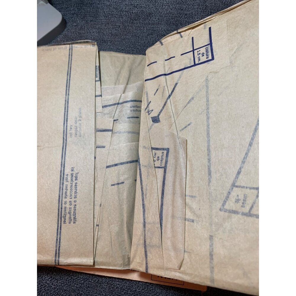 Simplicity 7909 Vintage Sewing Pattern Pantsuit &… - image 4